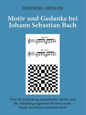 cover image of Motiv und Gedanke bei Johann Sebastian Bach